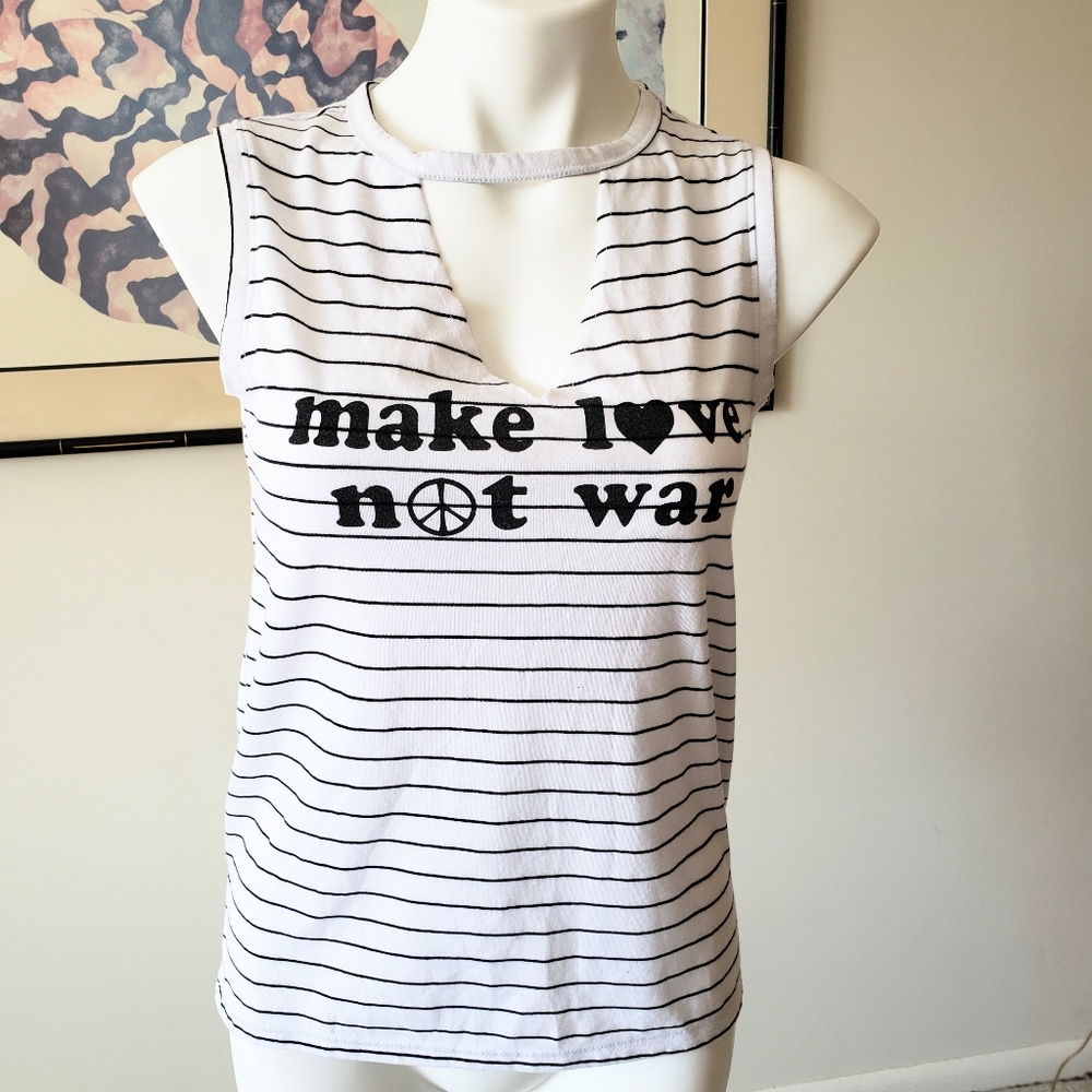 Grayson Threads XS Tank Top White and Black